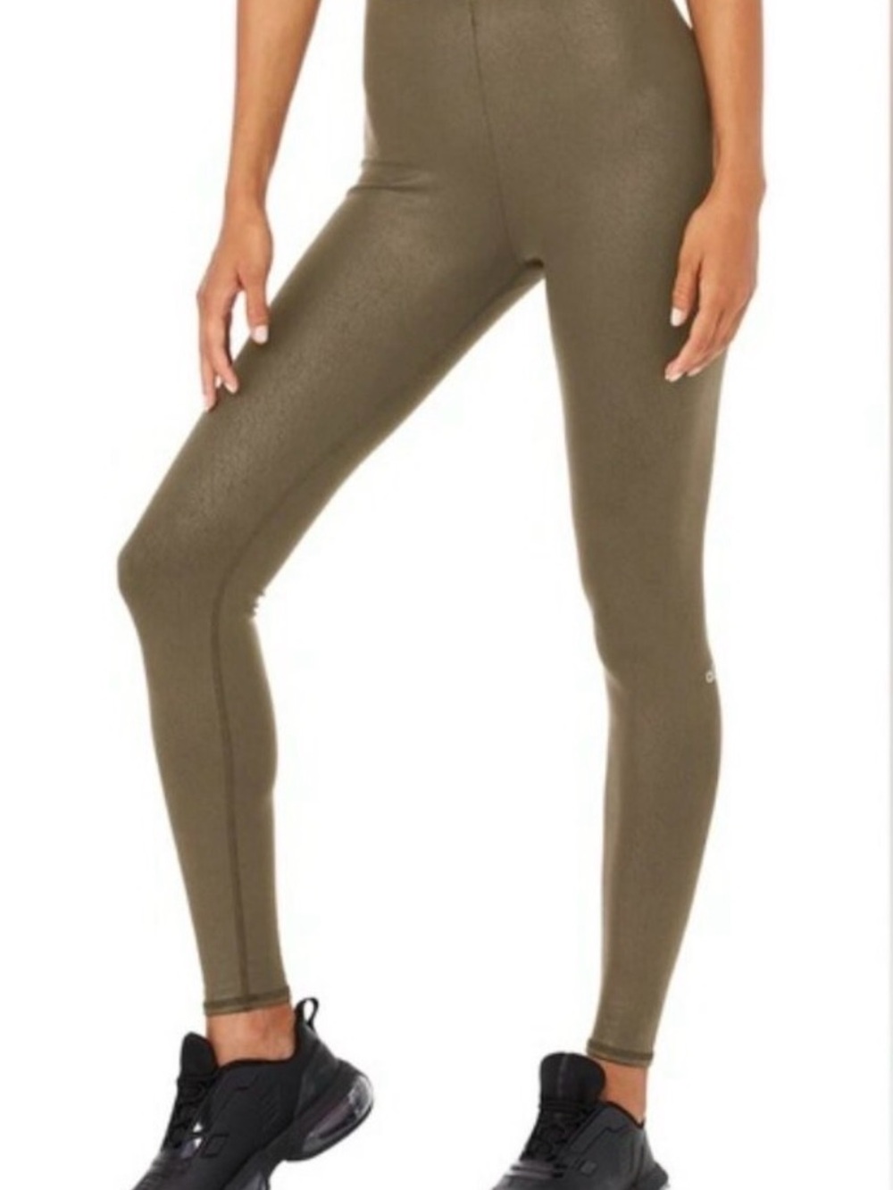 ALO Yoga Olive High-Rise Performance Leggings